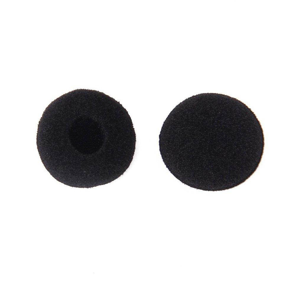 WINOMO 15 Pairs of Headphone Earpads Earphone Covers Sponge Earbud (Black)