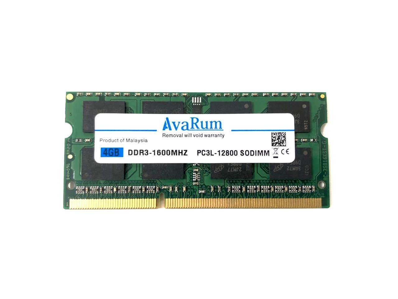 8GB (2x4GB) DDR3 1600 (PC3 12800) SODIMM Laptop Memory RAM