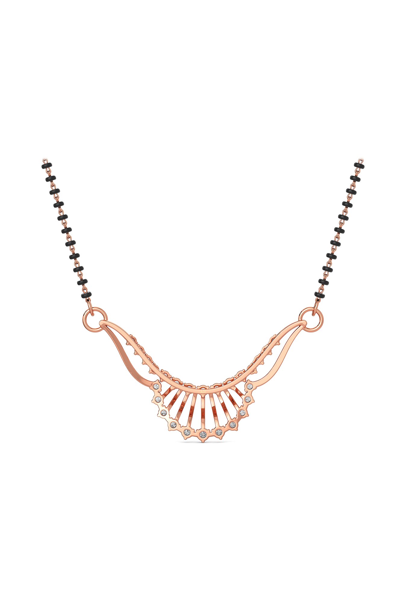 Waman Hari Pethe Jewellers 18k Gold & Diamond Mangalsutra for Women