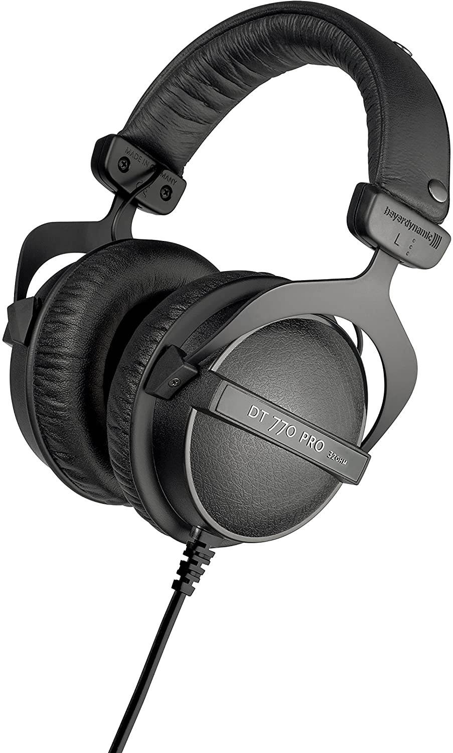 Beyerdynamic DT 770 Pro 32 ohm Professional Studio Headphones with 6Ave Headphone Cleaning Kit and Extended Warranty