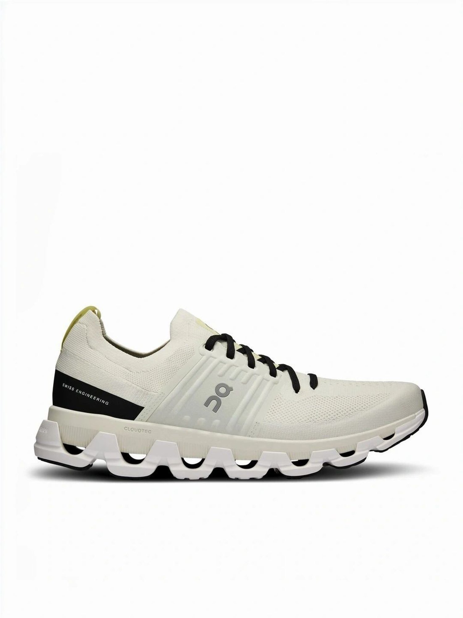 On Men's Cloudswift 3 Ivory & Black Running Shoes