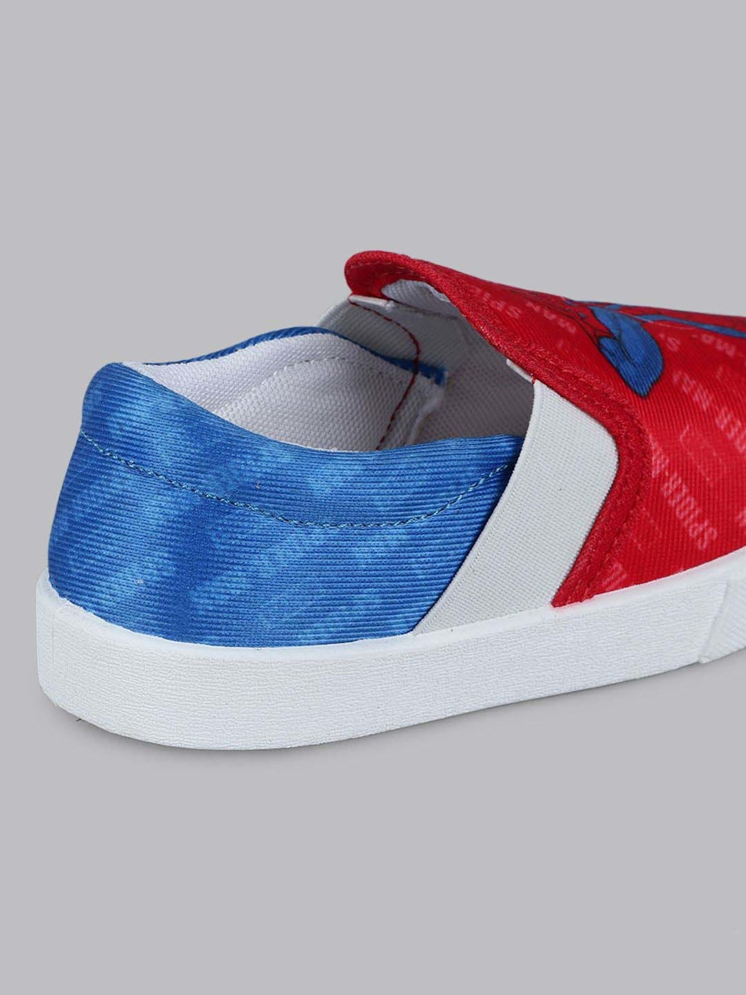 Kidsville Boys Red & Blue Casual Wear Shoe