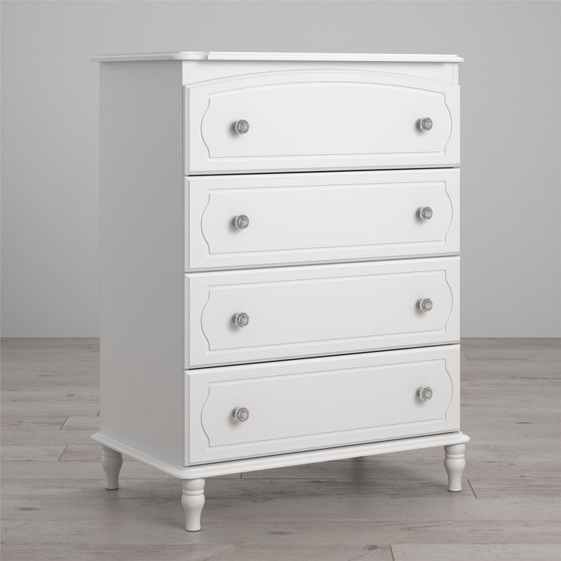 Rowan Valley Laren 4 Drawer Dresser, White