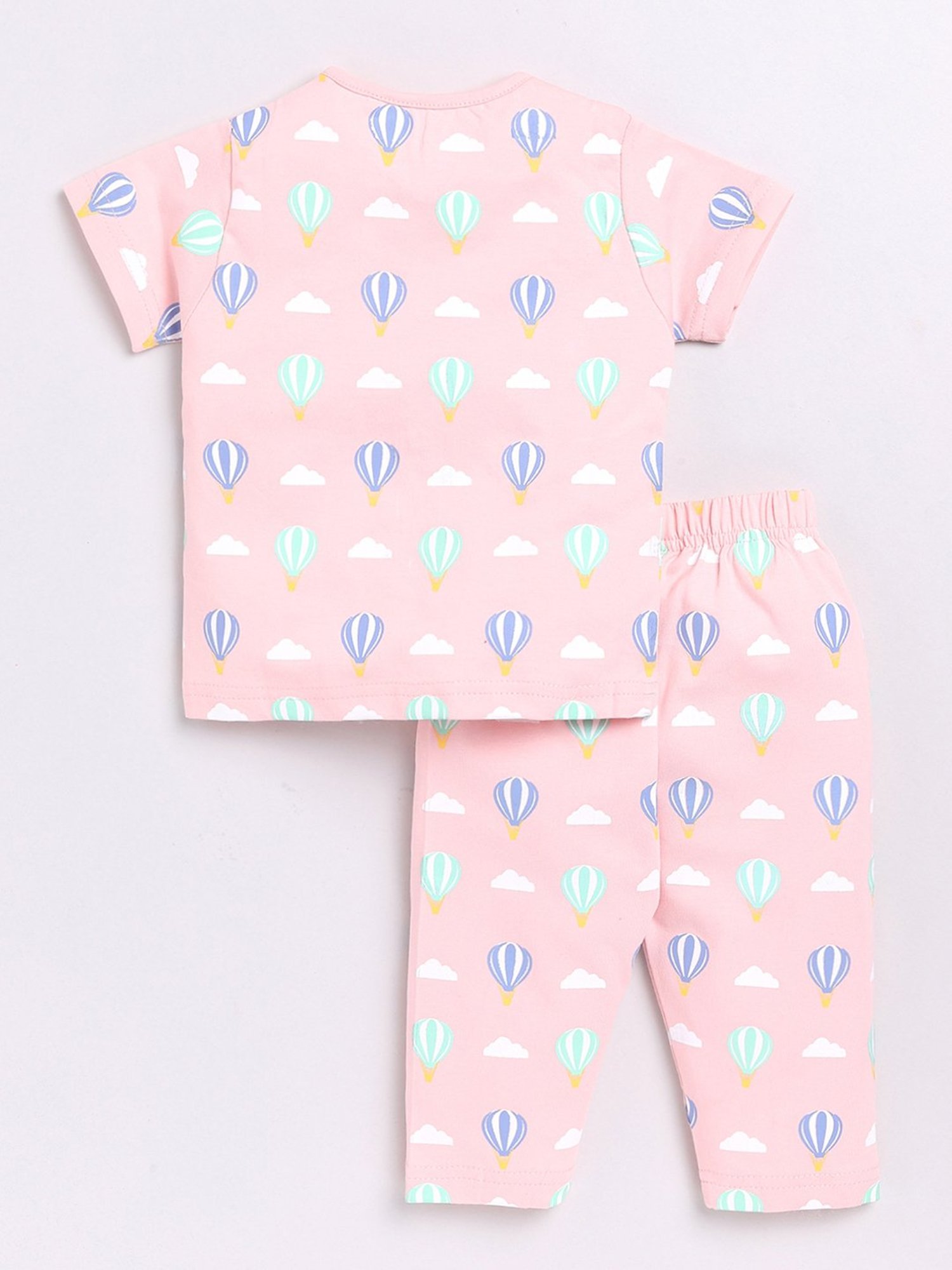 Clt.s Boys Light Blue Printed T-Shirt with Pants