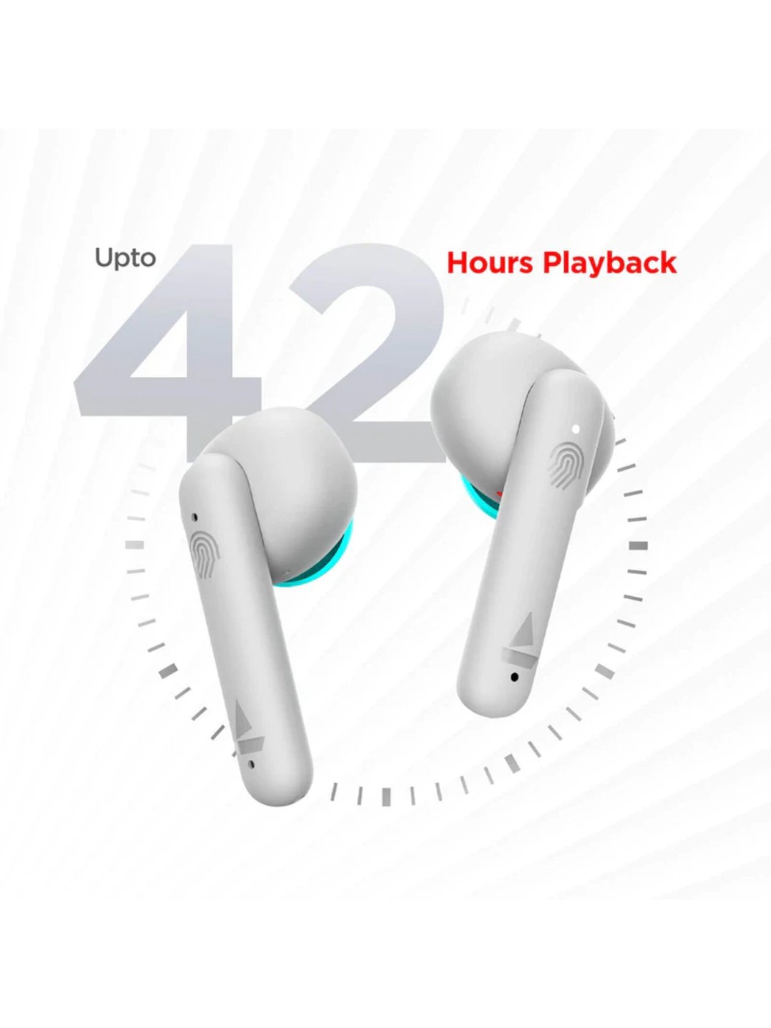 Boat Airdopes 148 Wireless Earbuds Upto 42 hours Playback (Grey)