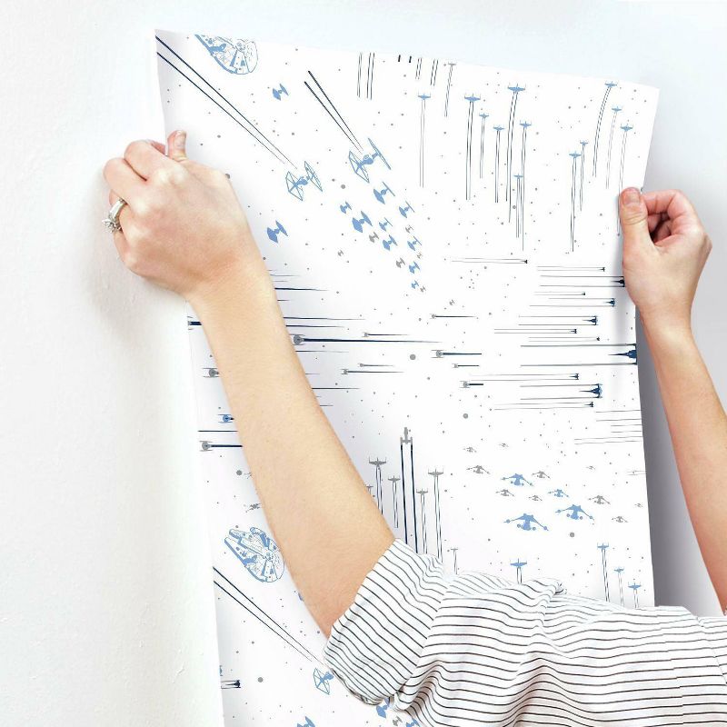 Star Wars: Galactic Battles Peel and Stick Wallpaper - RoomMates