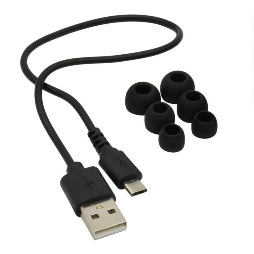 MobileSpec MBS11182 Premium Stereo Bluetooth Wireless Neck Headphones - Black