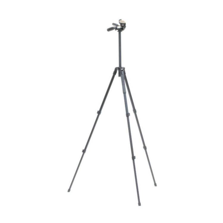 Slik Pro AL-323DX Tripod with SH-705E 3-Way Pan Head, 8.8 lb Capacity #613-357