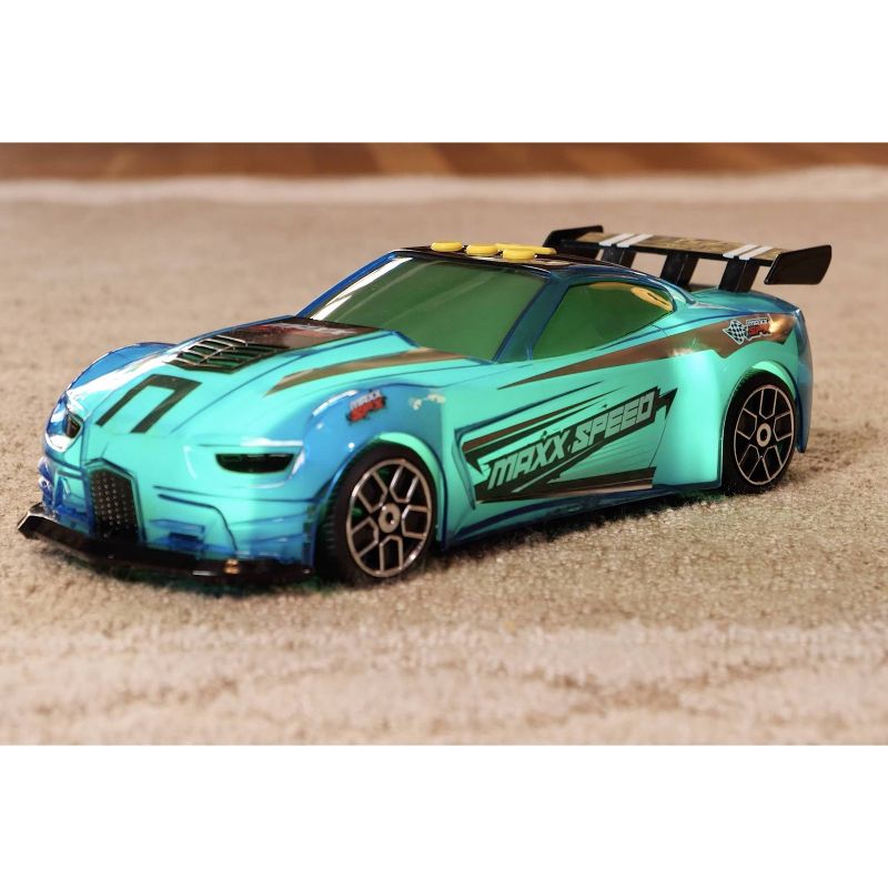 Maxx Action Sports Car Lights & Sounds Motorized Vehicle – Electric Blue