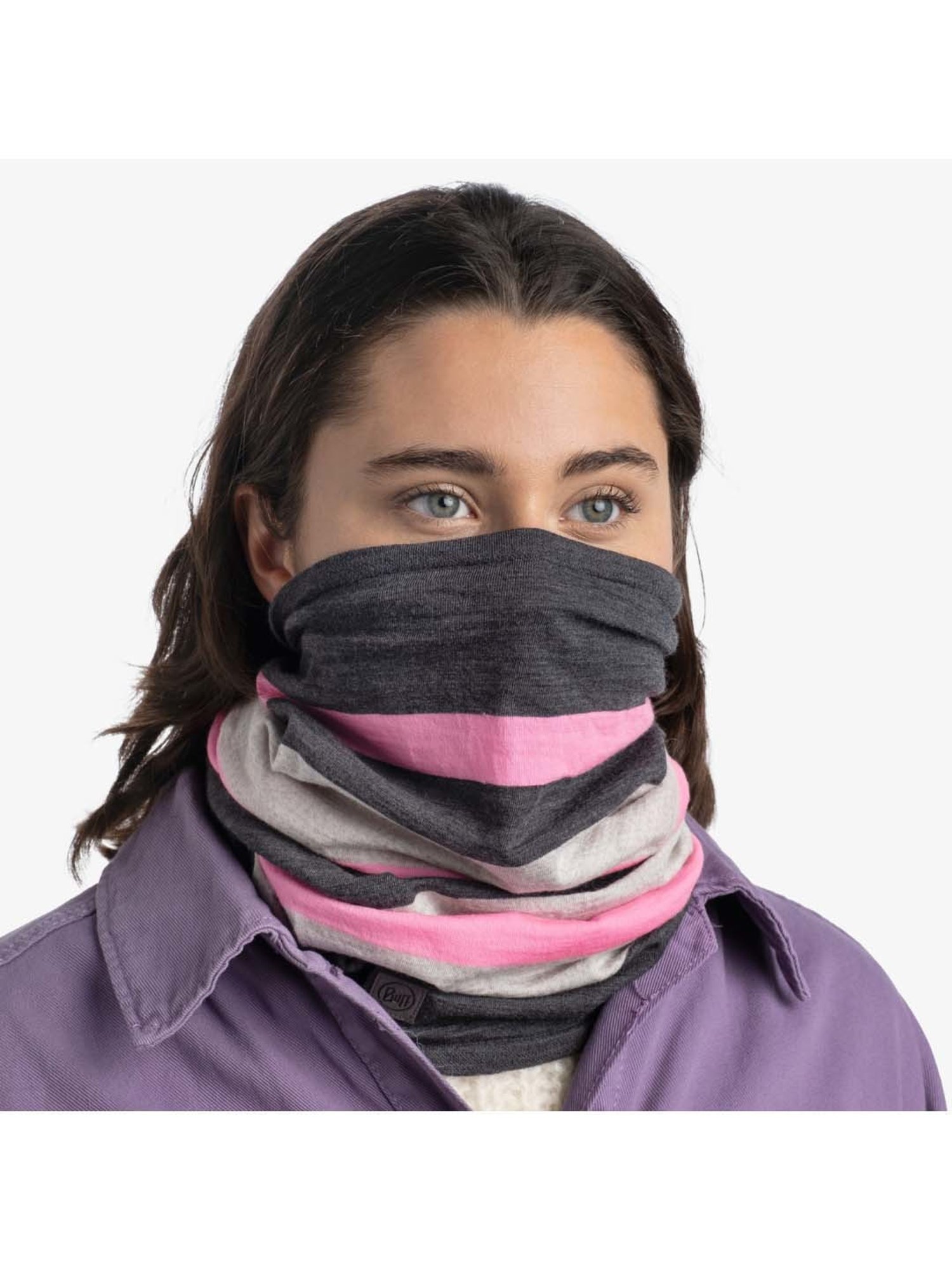 BUFF Black Printed Bandana