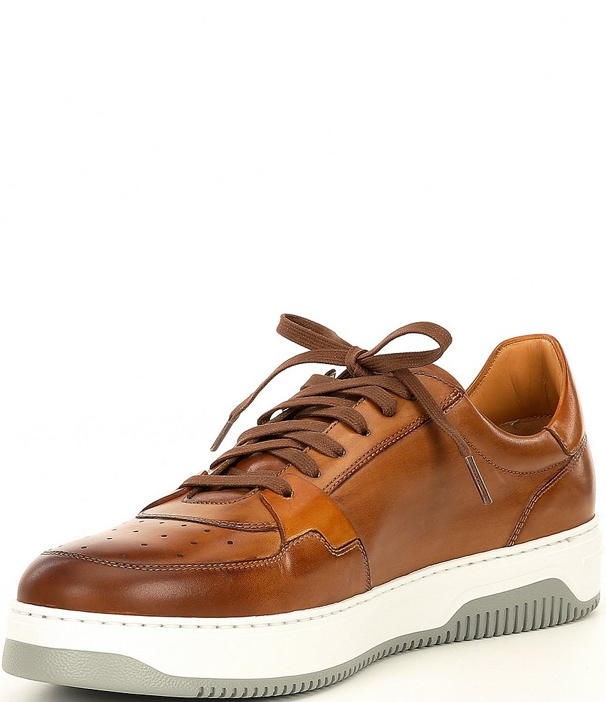 Magnanni Men's Cordoba Leather Lace-Up Sneakers