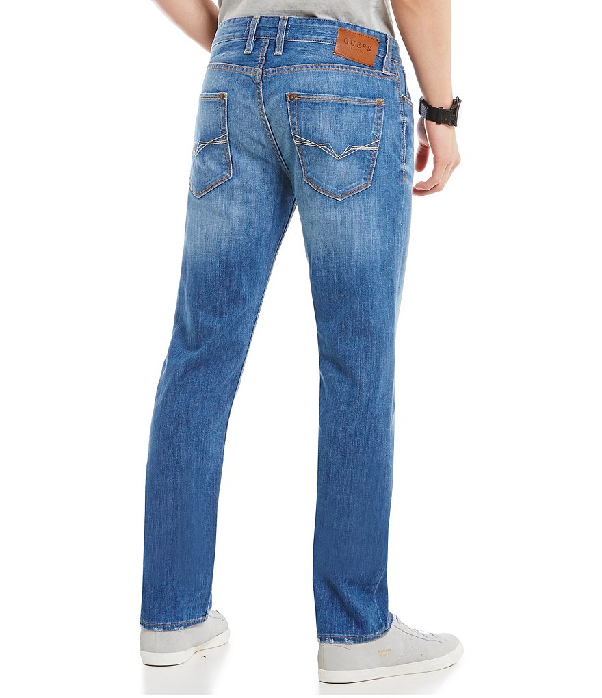 Guess Slim Straight Vintage Wash Jeans