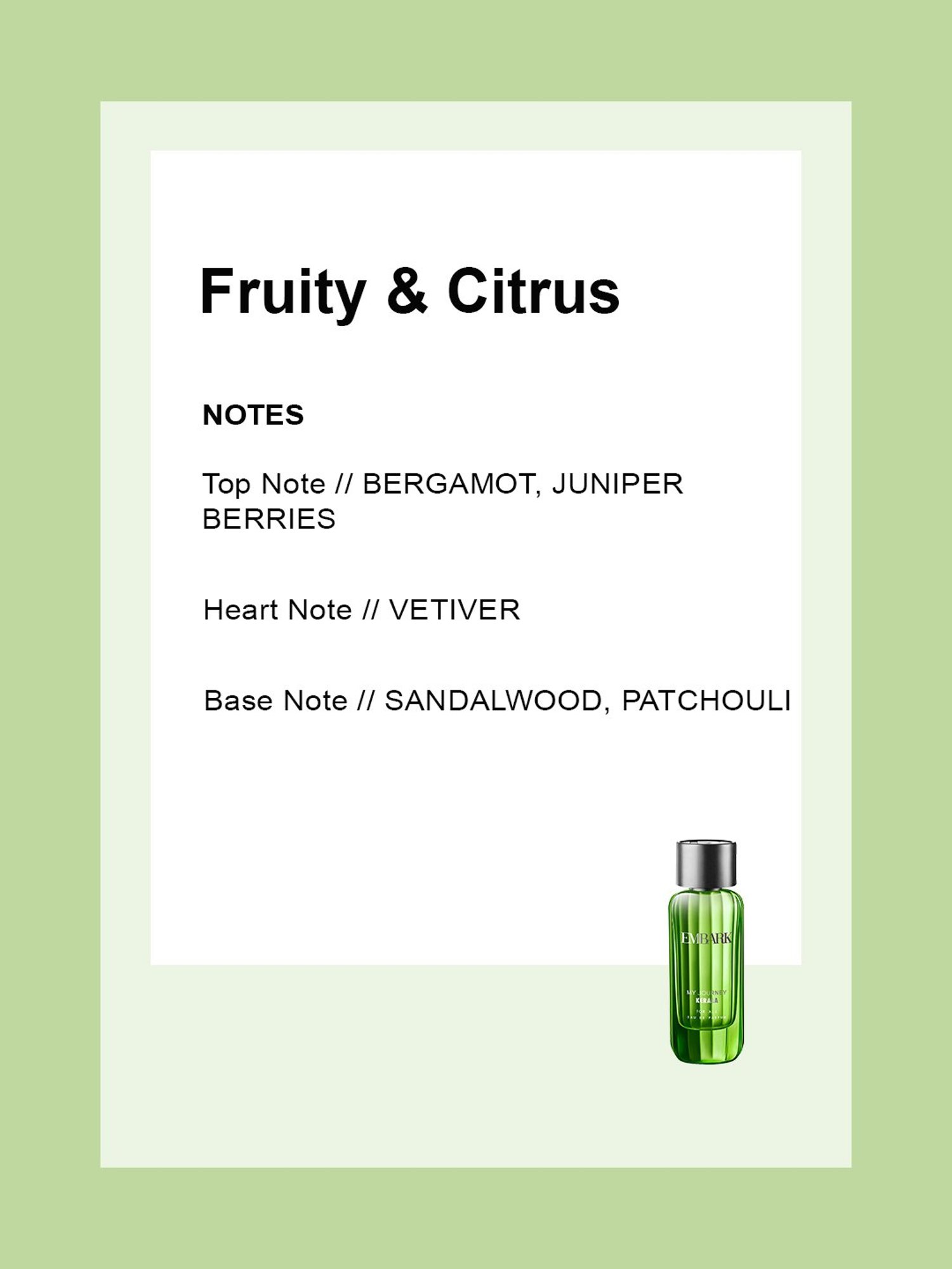 Embark My Journey Kerala for All EDP - 100 ml