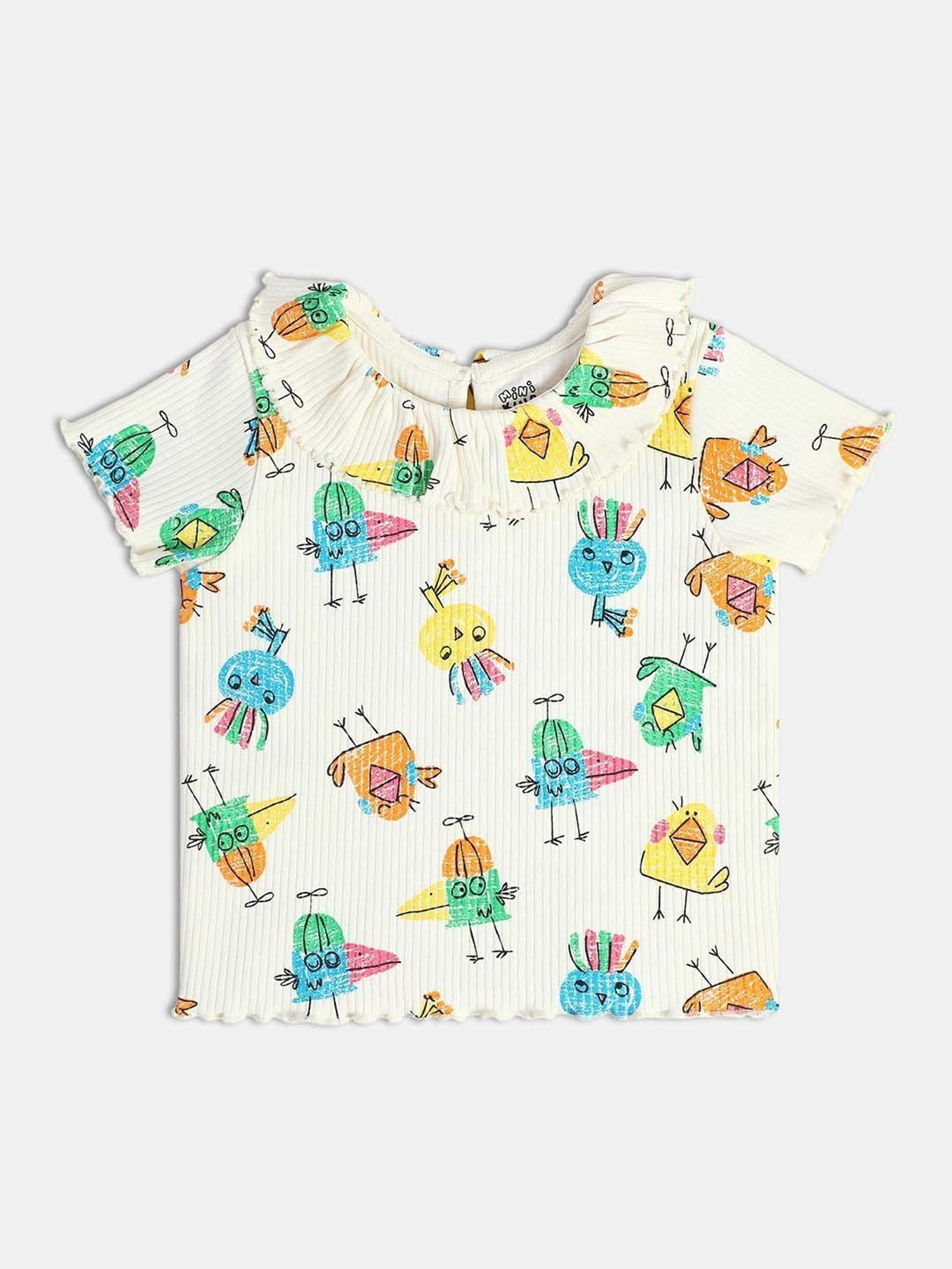 Bodycare Kids Violet Embellished T-Shirt