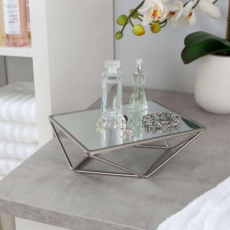 Bathroom Vanity Mirror Silver - Home Details