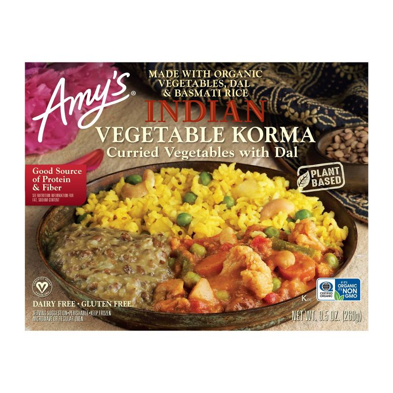 Amy's Greek Inspired Frozen Red Rice & Veggies - 8.65oz