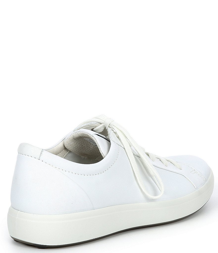 ECCO Men's Soft 7 City Leather Lace-Up Sneakers