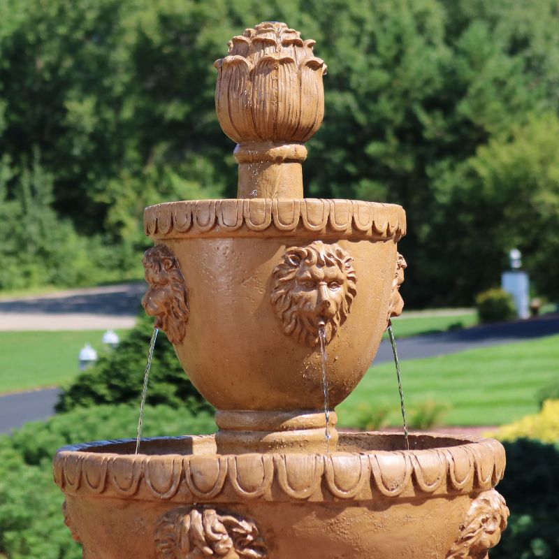 Ceramic Cascading Vines Garden Fountain - Acorn Hollow