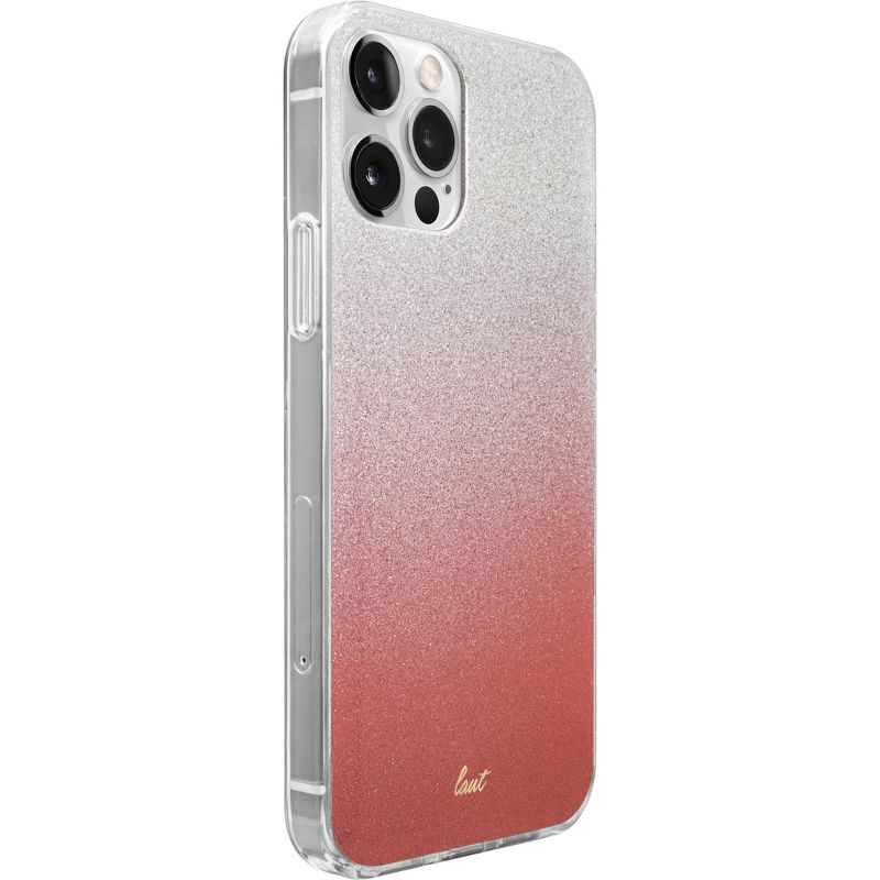 LAUT Apple iPhone 12 Pro Max Ombre Sparkle Phone Case - Peach