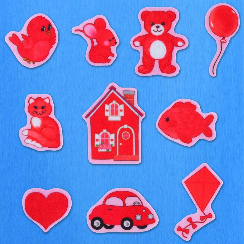 Little Folk Visuals Color Bears and Stories Felt Set - 60 Pcs