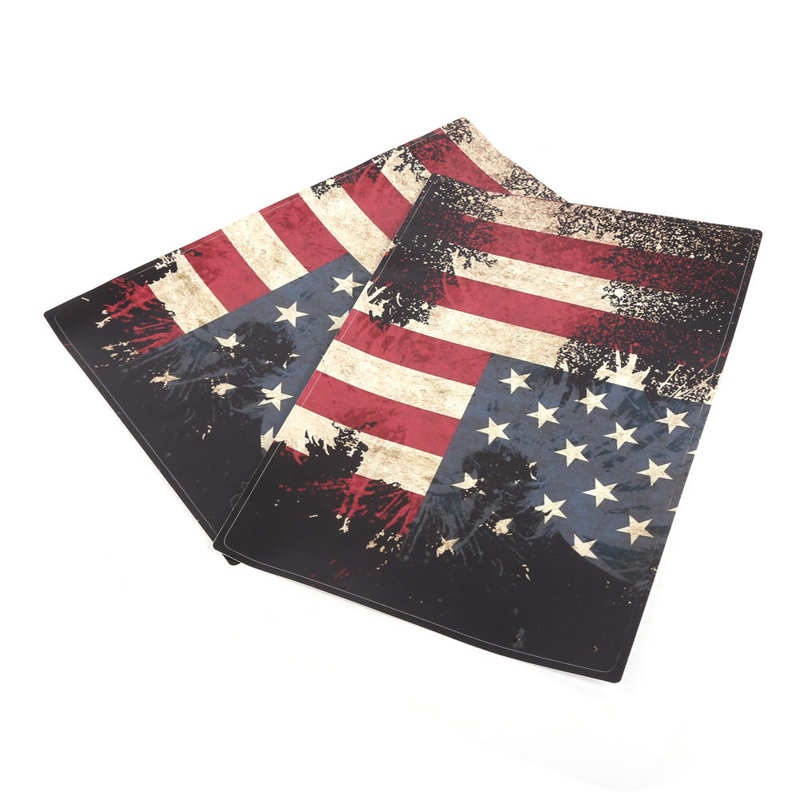 kinect sensor Controller Protective Sticker Game Console Skin Decoration Cover for PS5 Flag Pattern