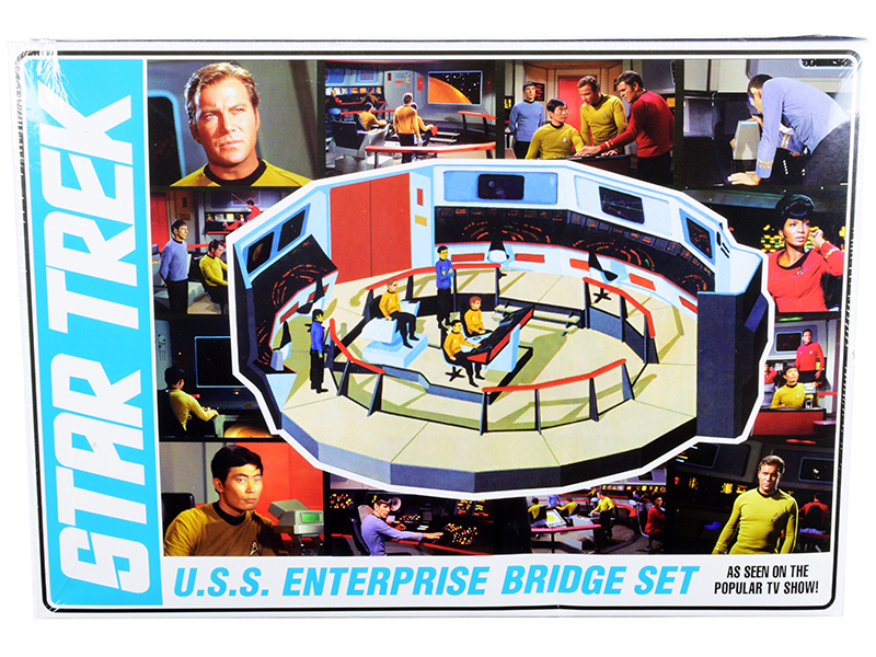Skill 2 Model Kit U.S.S. Enterprise NCC-1701-C Space Ship "Star Trek: The Next Generation" (1987) TV Series 1/1400 Scale Model by AMT