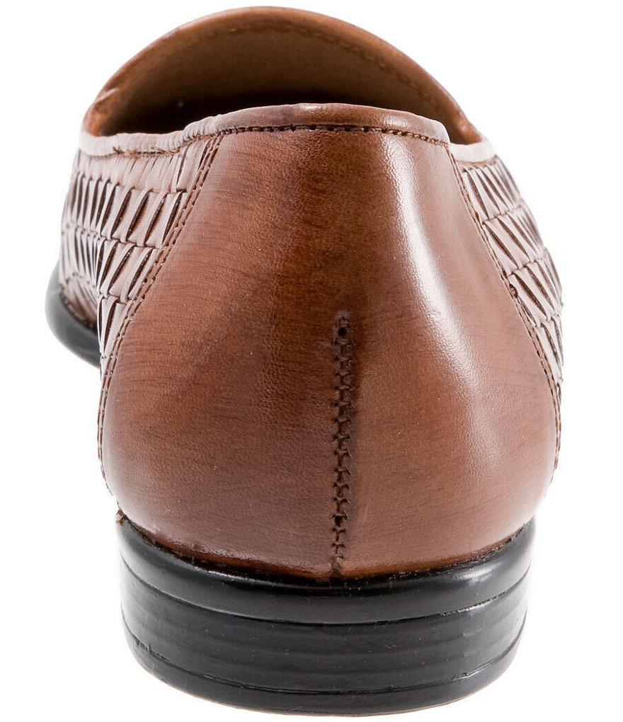 Trotters Liz Woven Leather Loafers