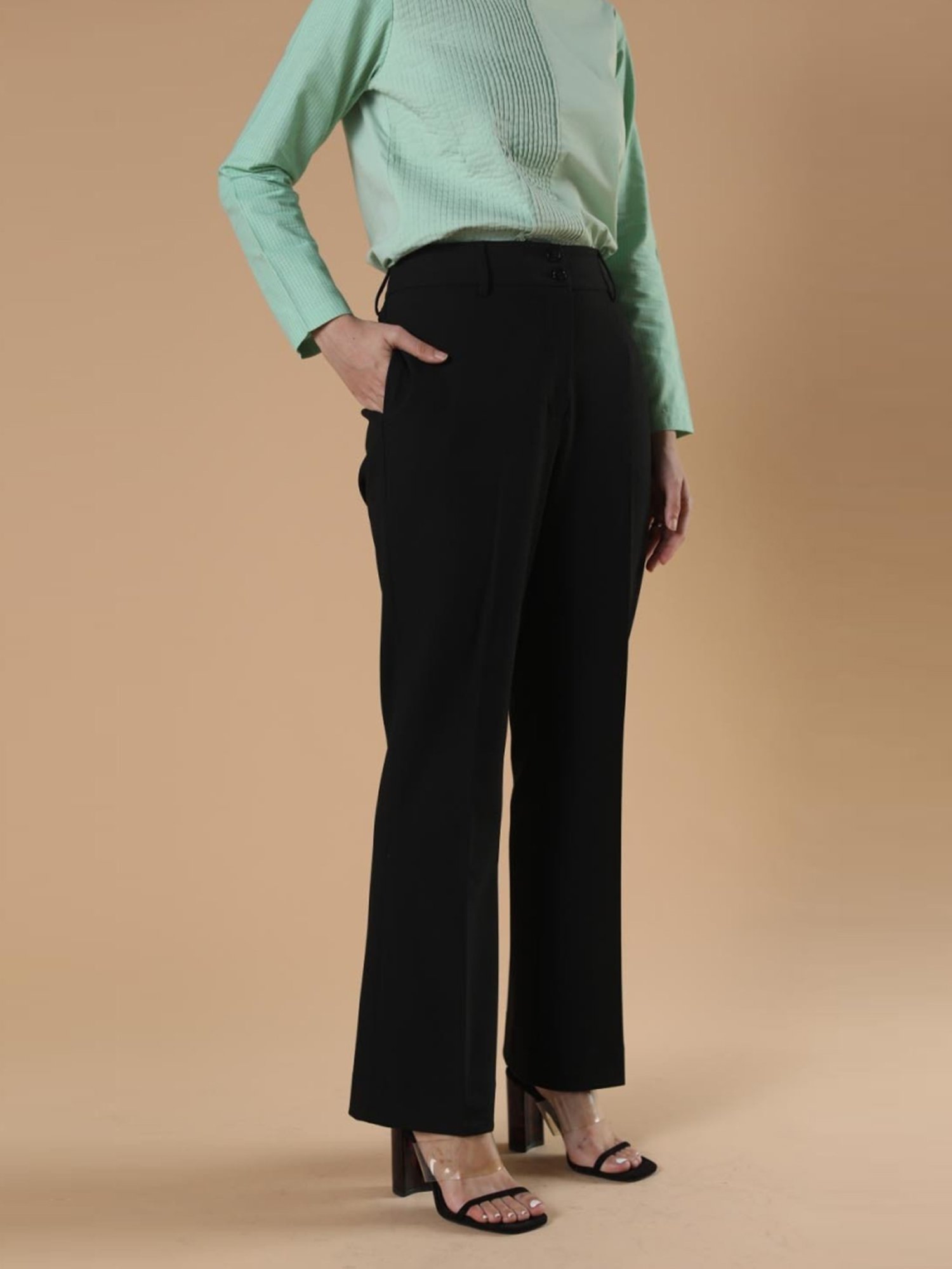 Qua Black The Indra Trousers