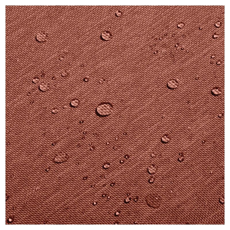 Montlake Fadesafe Rectangular Patio Dining Seat Cushion Set - Heather Henna Red - Classic Accessories