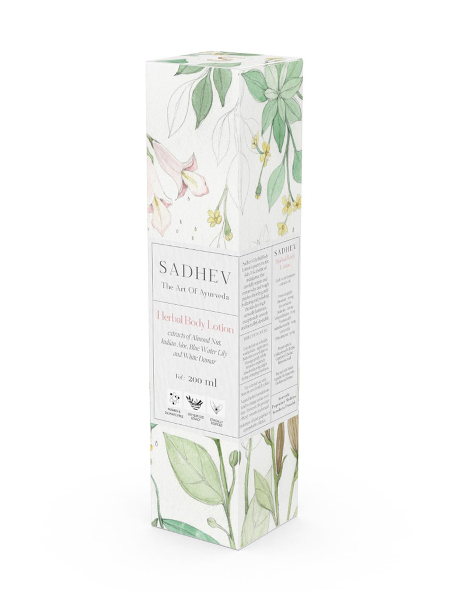 SADHEV The Art Of Ayurveda Herbal Body Lotion - 200 ml