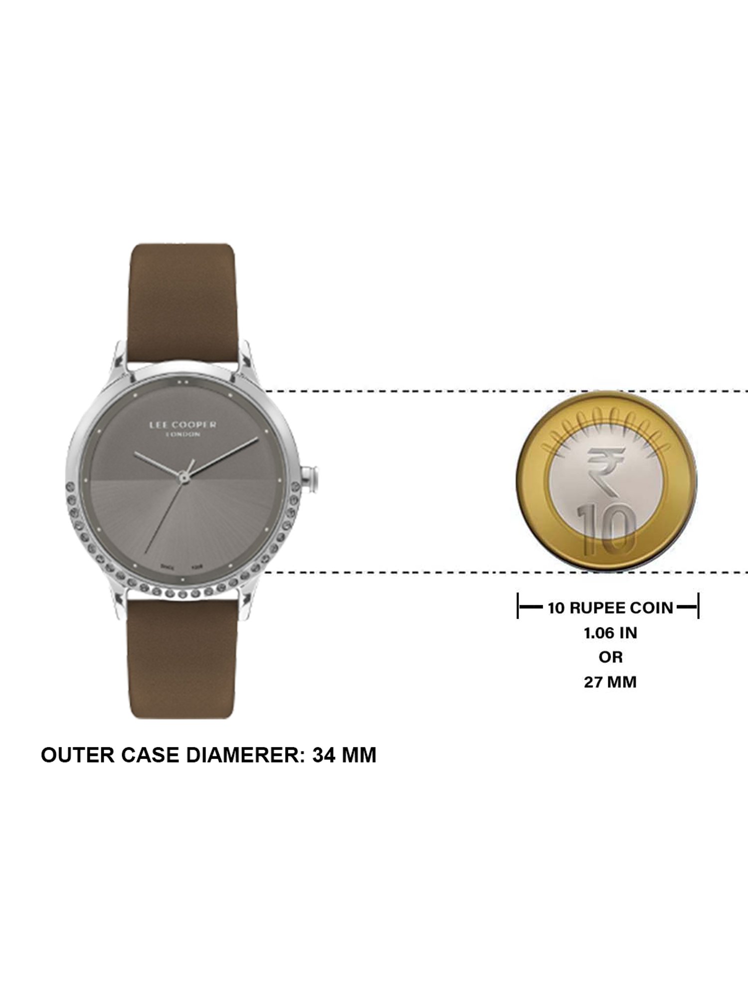 Lee Cooper LC07464.372 Analog Watch for Women