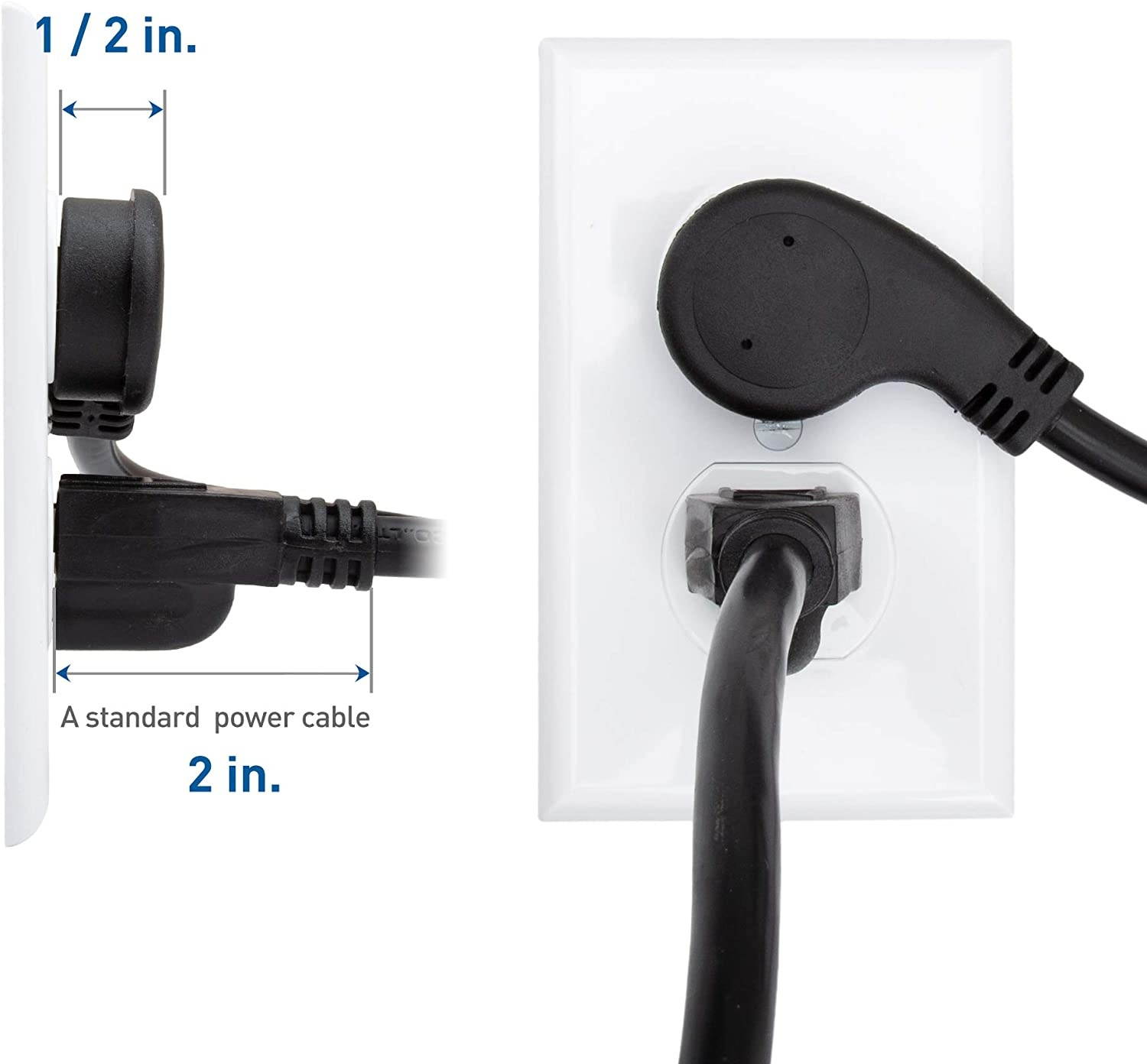 Audiophile AC Power Cable -  10AWG HiFi Power Cord 5FT