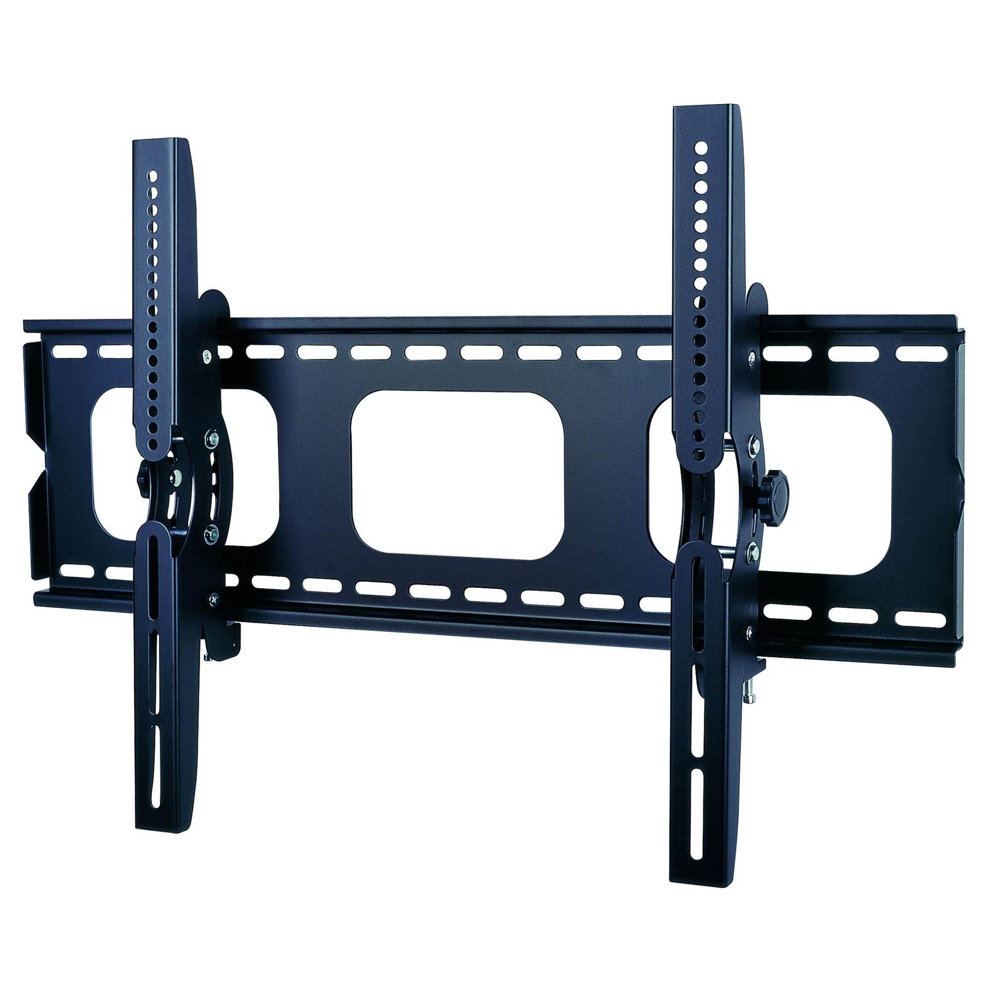 31.75" Metallic Black Finished Tilting Wall Mount for Flat Panel TV