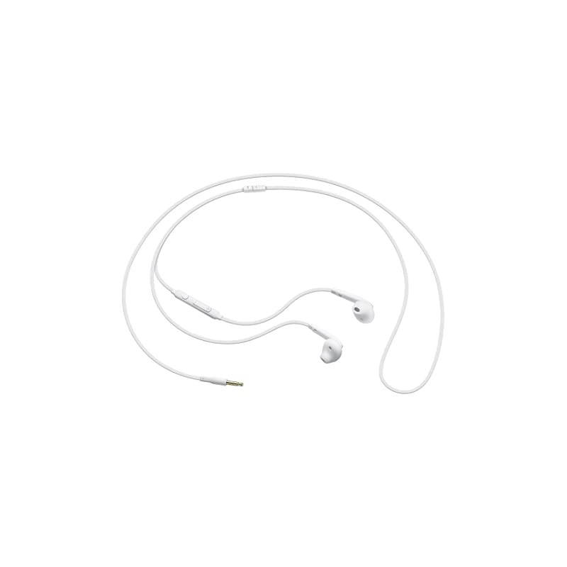 eg9201 Stereo in-Ear Earphones Galaxy Note 3, 1.2 m Flat Cable White