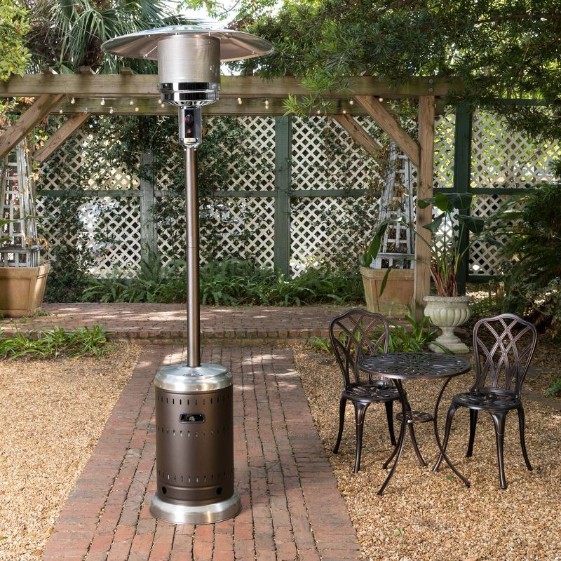 Premium Patio Heater Hammered Bronze - Dyna-Glo