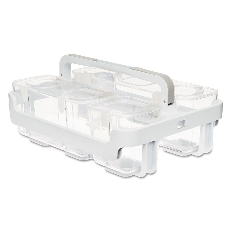 Deflecto Caddy Organizer 10 1/2 x 14 White 29003