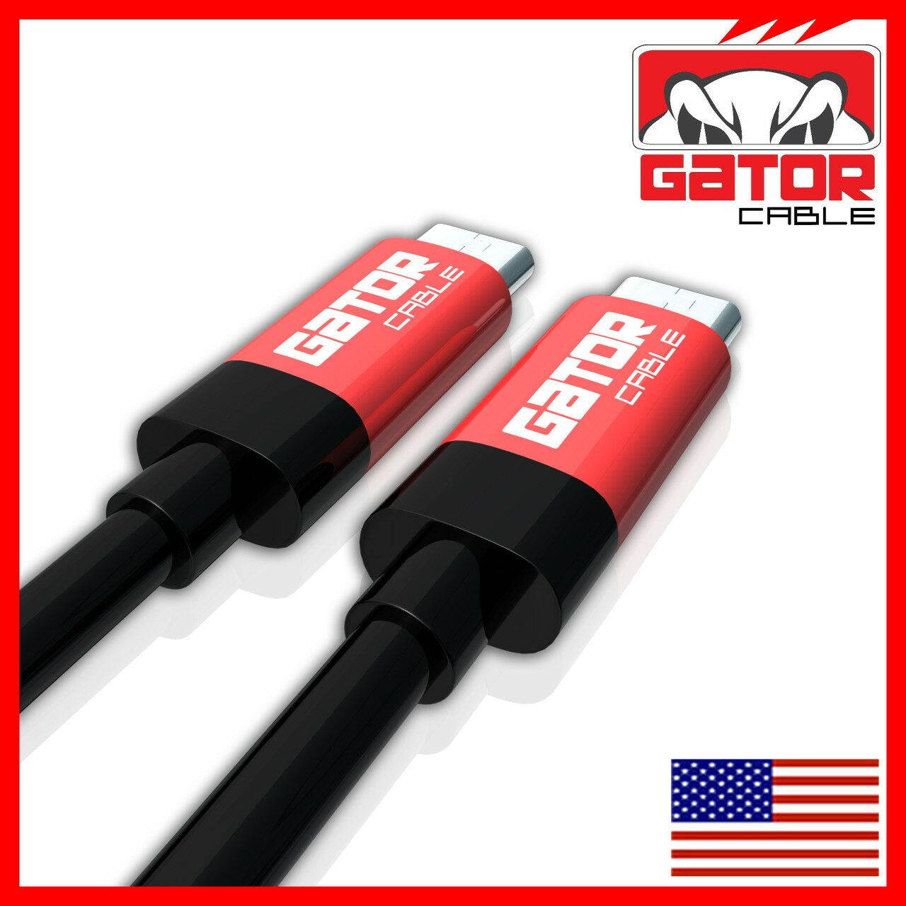 USB-C to USB-C 3.1 Male to Male Type-C Cable Fast Charger Charging Data Sync 6FT