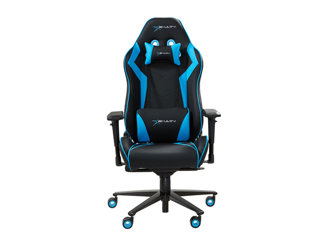 E-WIN Champion Series CPA Ergonomic Computer Gaming Chair with Head Pillow and Lumbar Support