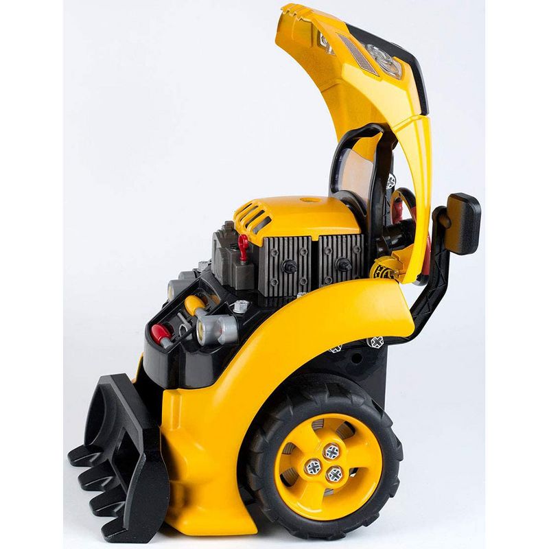 Theo Klein Authentic Caterpillar Premium Truck Engine Repair Interactive Toy Play Set with Mechanical Tools and Removable Components