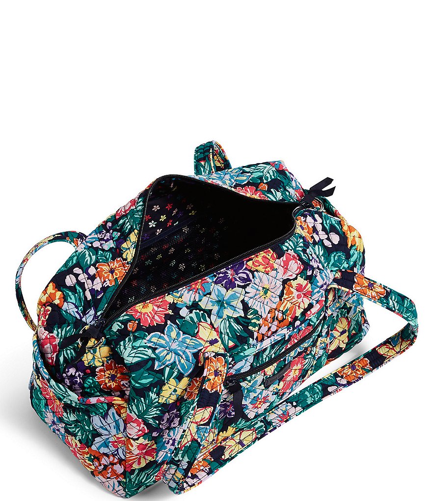 Vera Bradley Iconic Small Floral Travel Duffel