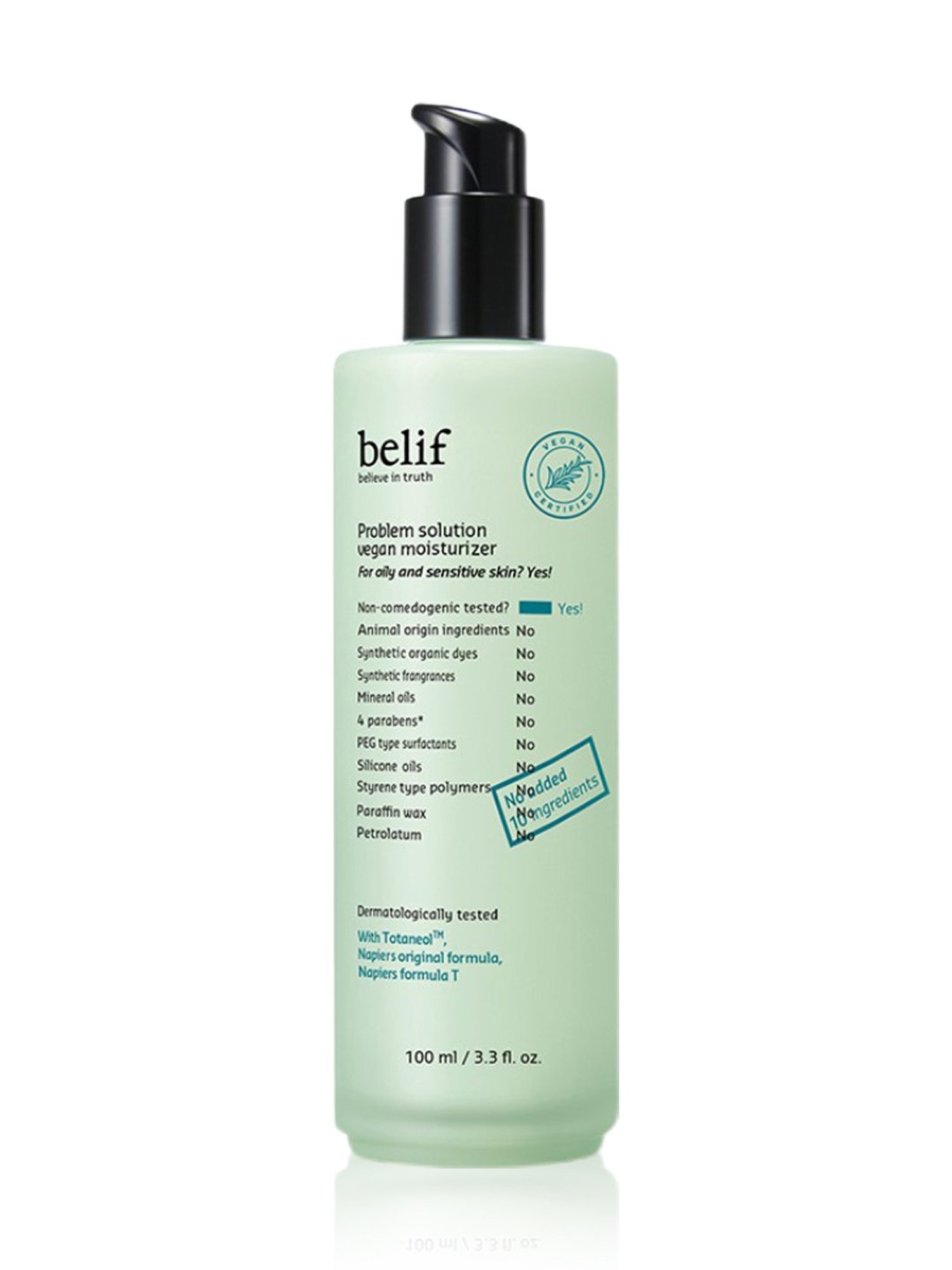 Belif Problem Solution Vegan Moisturizer - 100 ml
