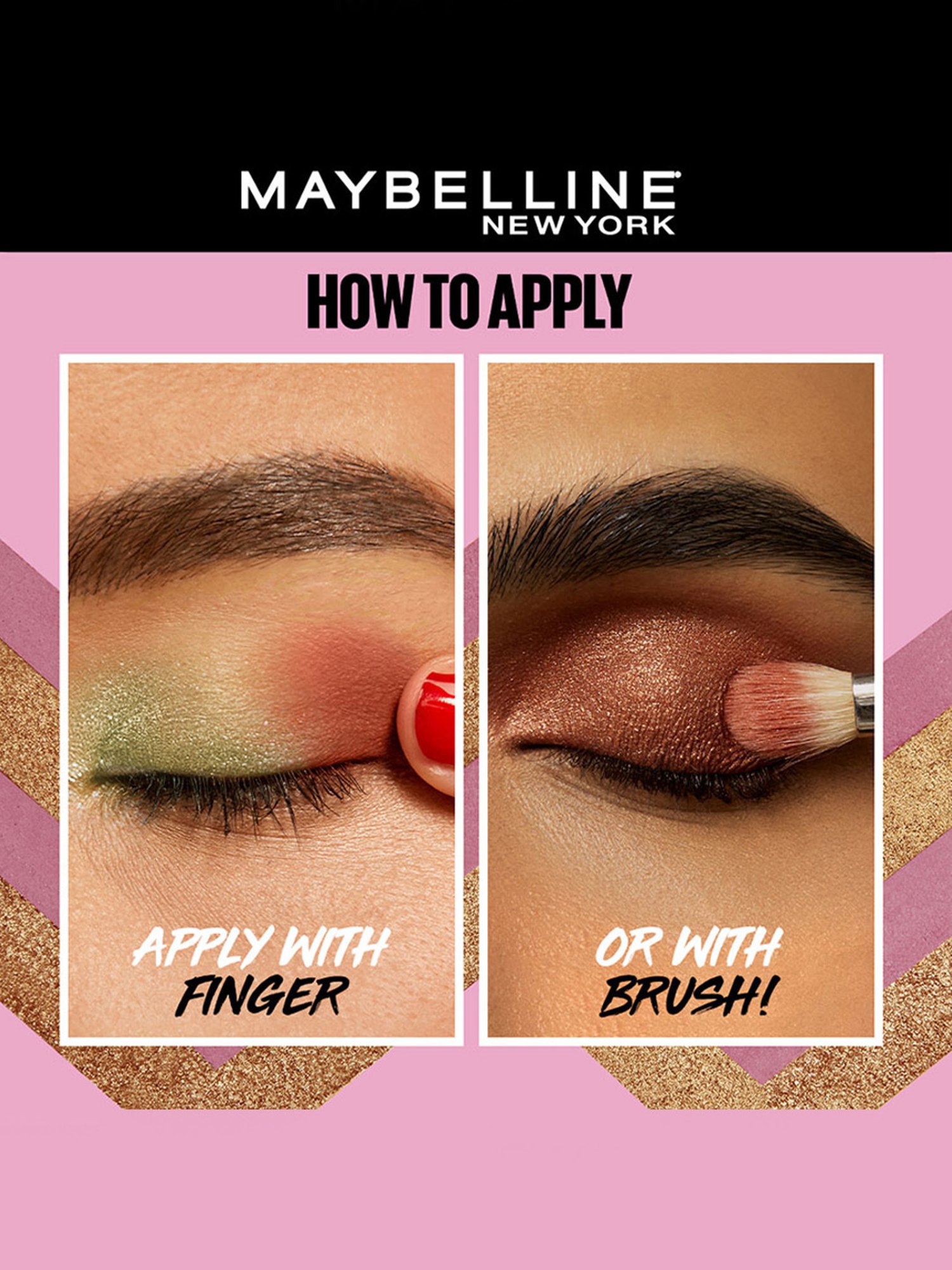 Maybelline New York Color Rivals Duo Eyeshadow Palette Spontaneous x Purposeful - 3 gm