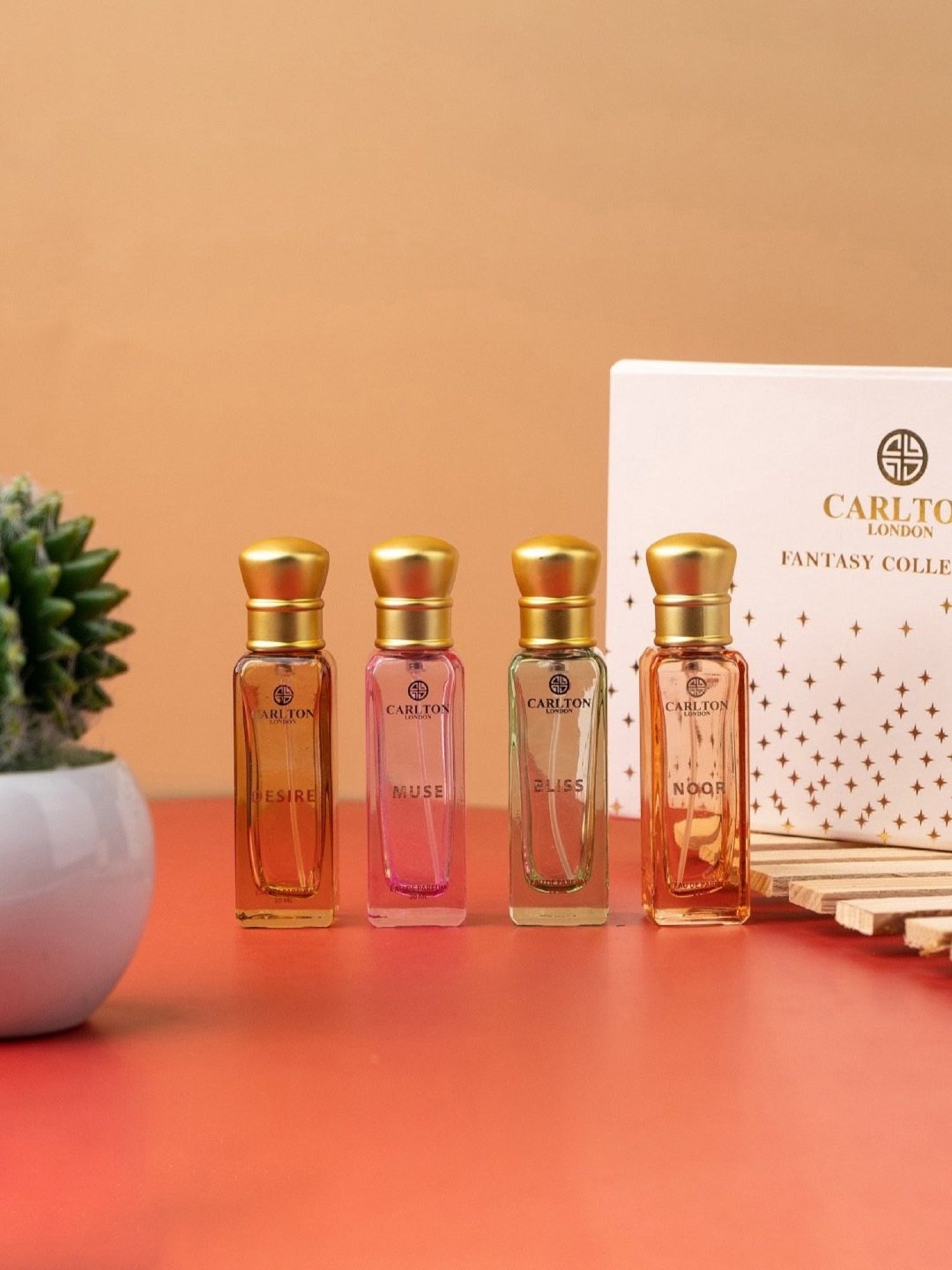 Carlton London Fantasy Gift Set - Pack of 4