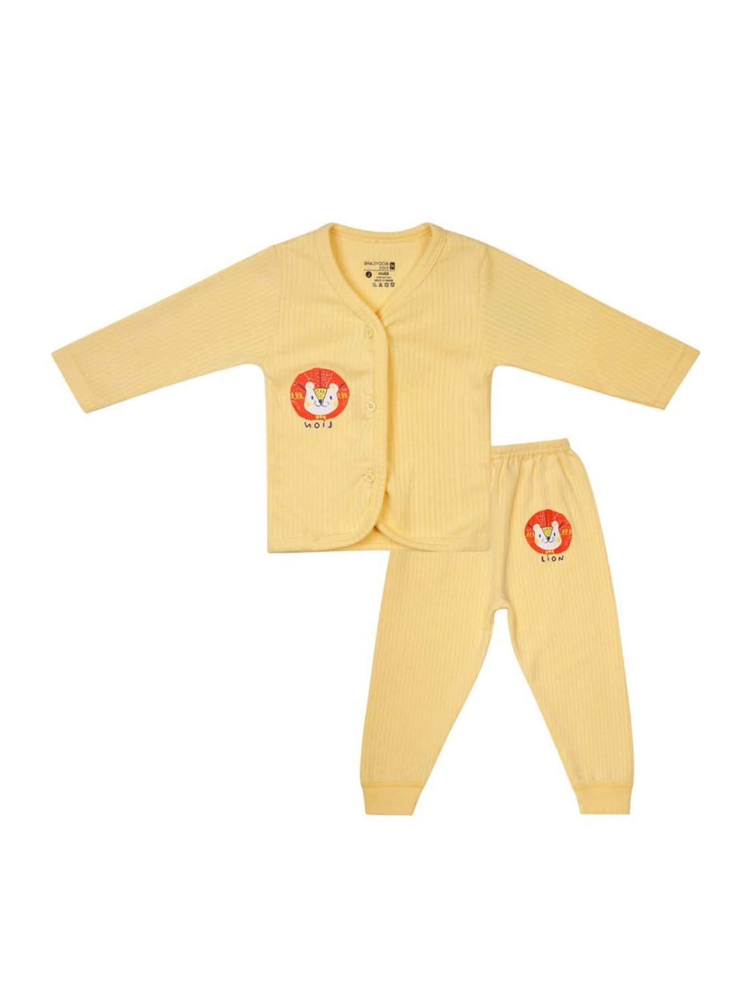 Bodycare Kids Assorted Striped Full Sleeves T-Shirt with Pants