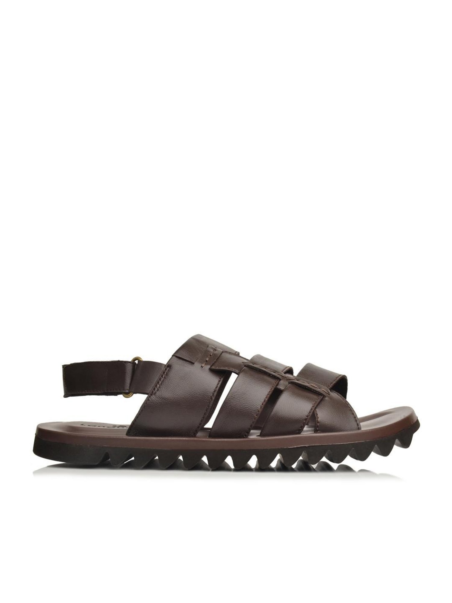 Language Shoes Men's William Brown Back Strap Sandals