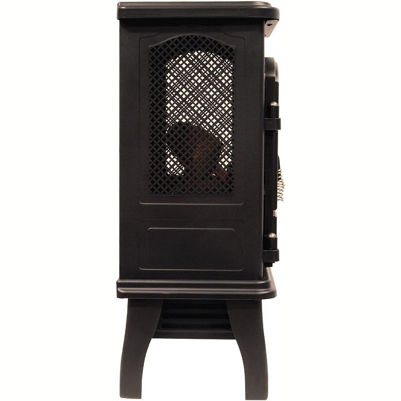Duraflame 3D Black Infrared Electric Fireplace Stove - DFI-470-04