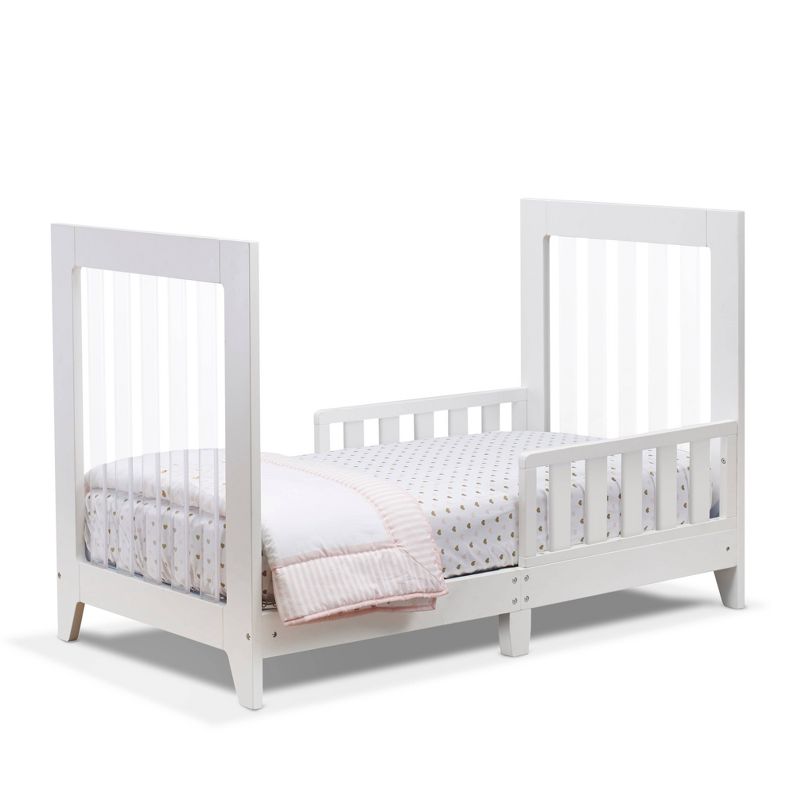 Sorelle Soho Acrylic Crib - White