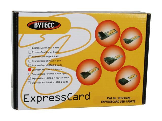 SA SATA3-EC200 6Gbps eSATA III 2 Ports ExpressCard