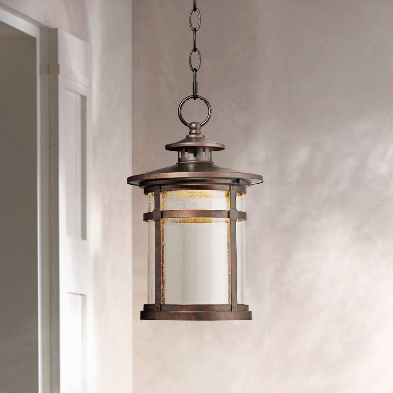 Bel Air Lighting Outdoor Hanging Pendant Black