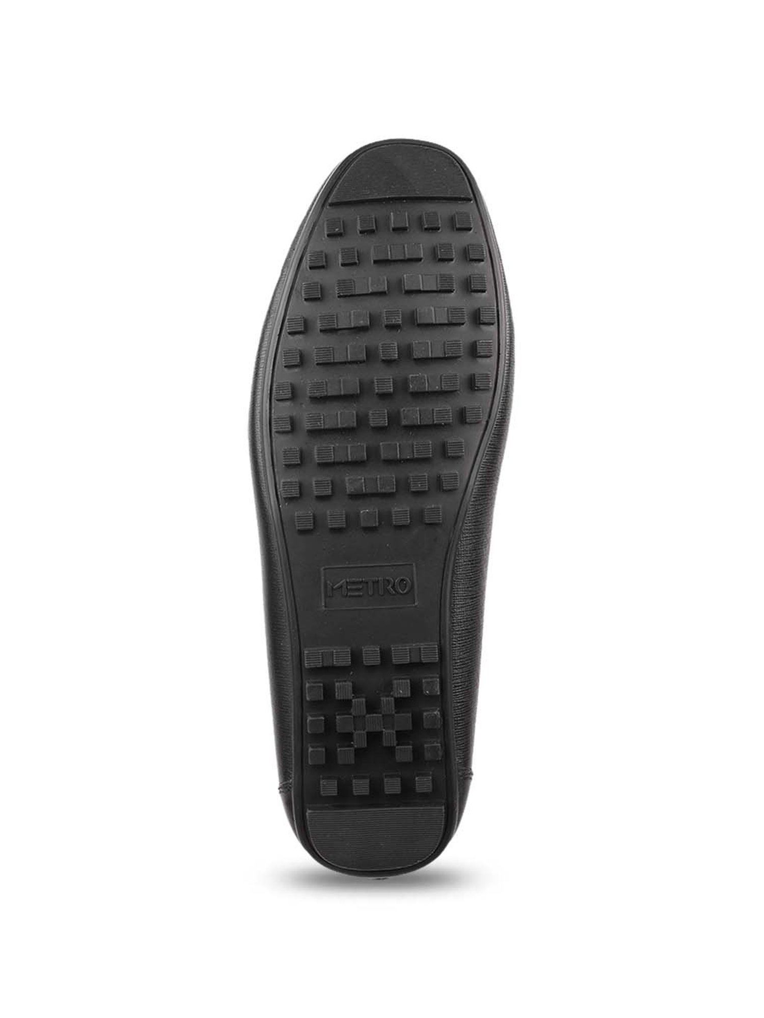 Metro Men's Black Mule Shoes